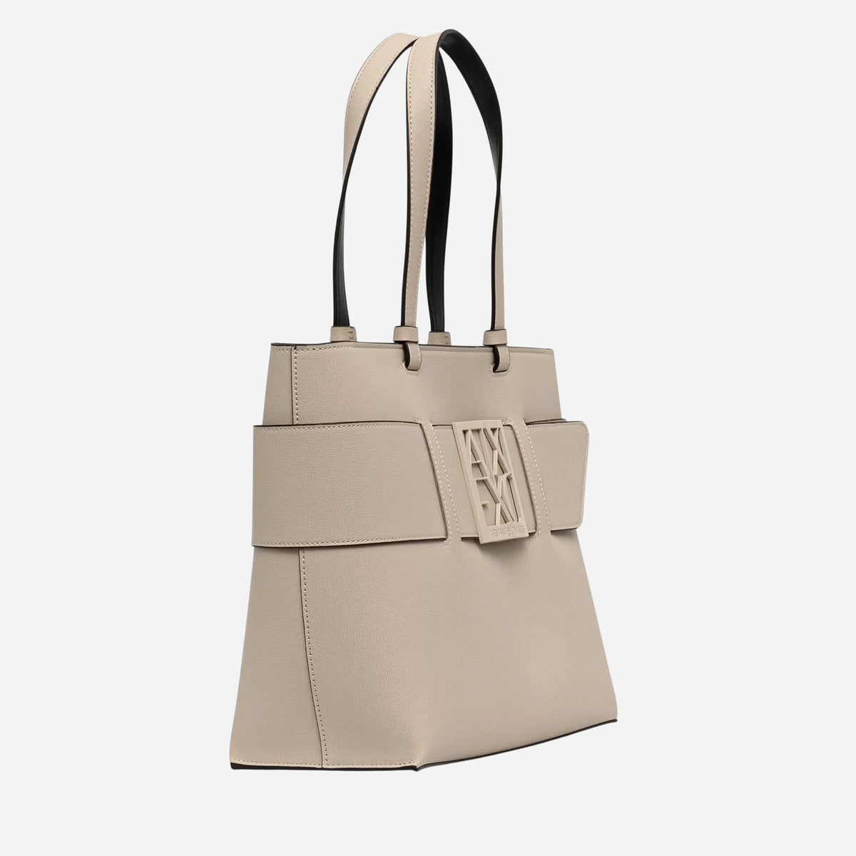 ARMANI EXCHANGE A|X BUCKLE Borsa shopper a spalla SCRIPT 