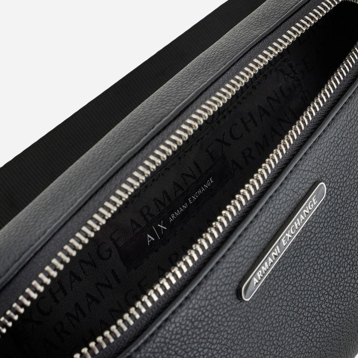 ARMANI EXCHANGE Marsupio in tessuto resistente BLACK 