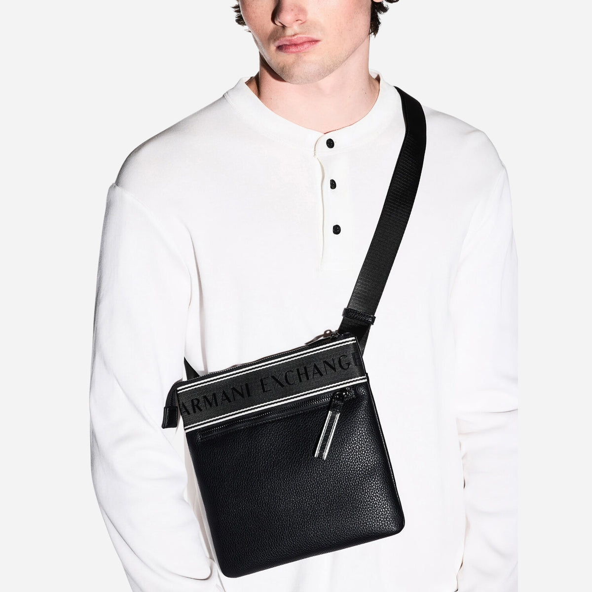 ARMANI EXCHANGE IAN Borsello BLACK 
