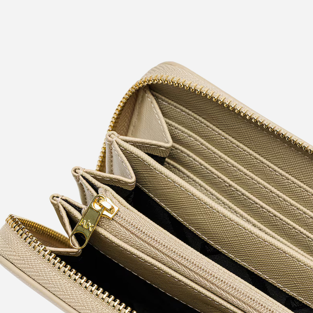 ARMANI EXCHANGE ISABEL Portafoglio Zip Around SCRIPT 