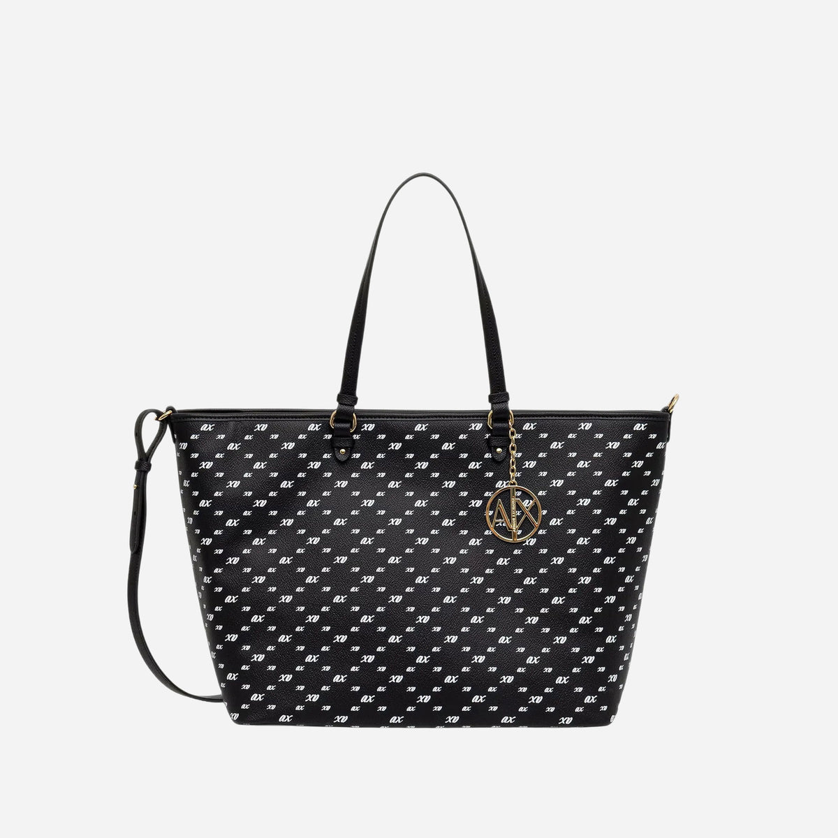 ARMANI EXCHANGE Shopping Bag media BLACK/WHITE 
