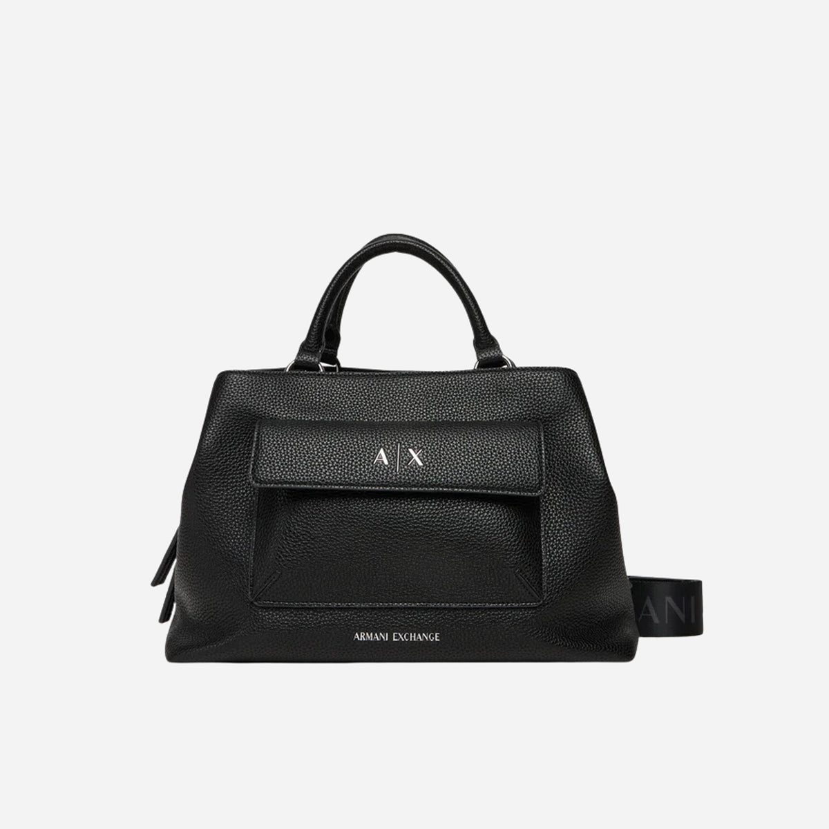 ARMANI EXCHANGE NICOLE L Borsa a mano, con tracolla BLACK 