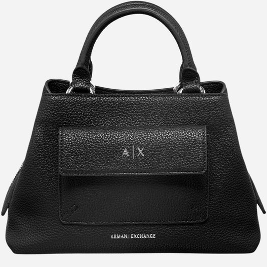 ARMANI EXCHANGE Nicole S Borsa media a mano BLACK 