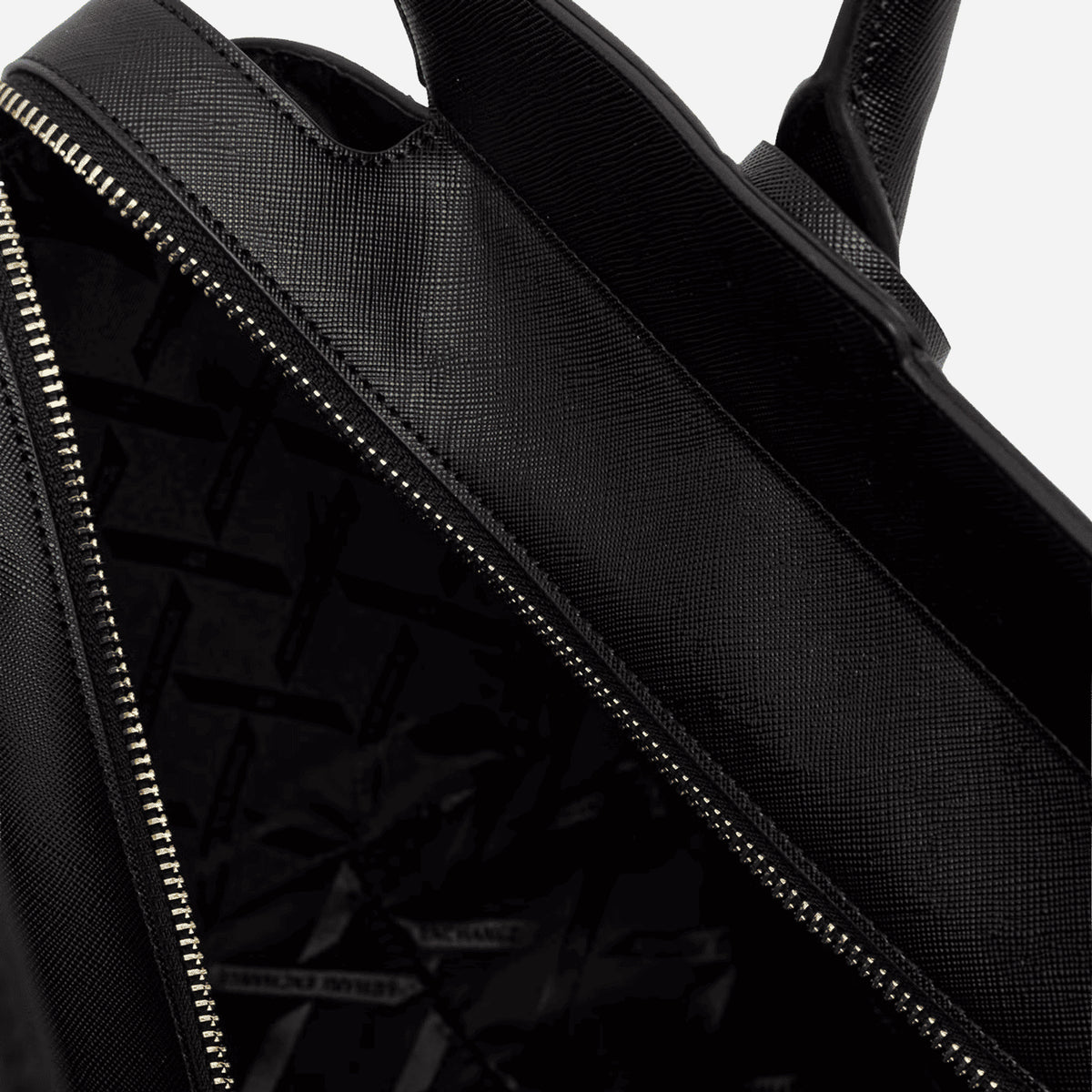 ARMANI EXCHANGE Borsa shopper media a spalla BLACK 