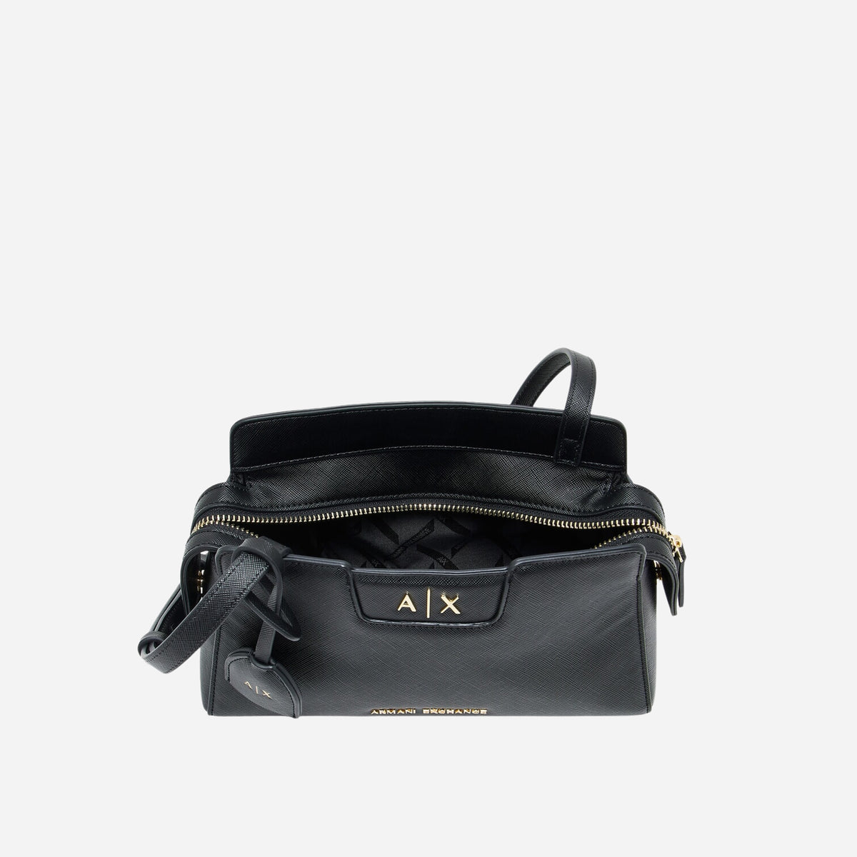 ARMANI EXCHANGE AMELIE Borsetta a tracolla<BR/> BLACK 