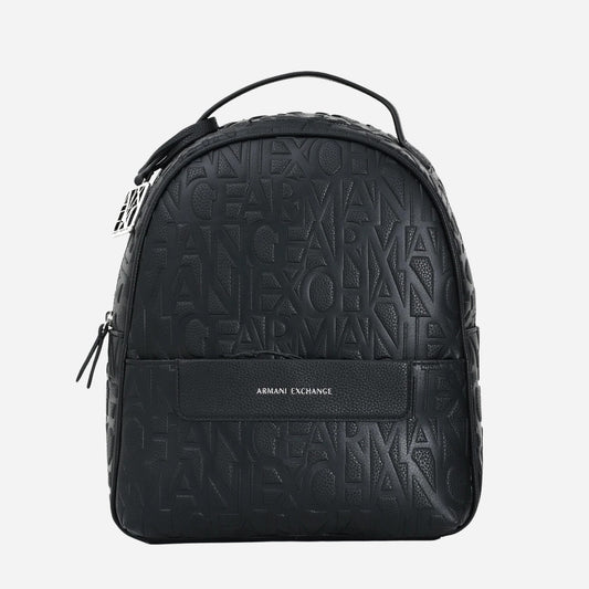 ARMANI EXCHANGE Zaino Liz Pebble piccolo in similpelle BLACK 
