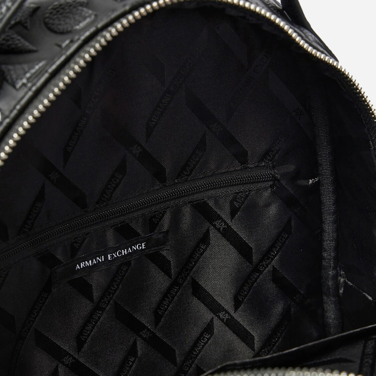 ARMANI EXCHANGE Zaino Liz Pebble piccolo in similpelle BLACK 