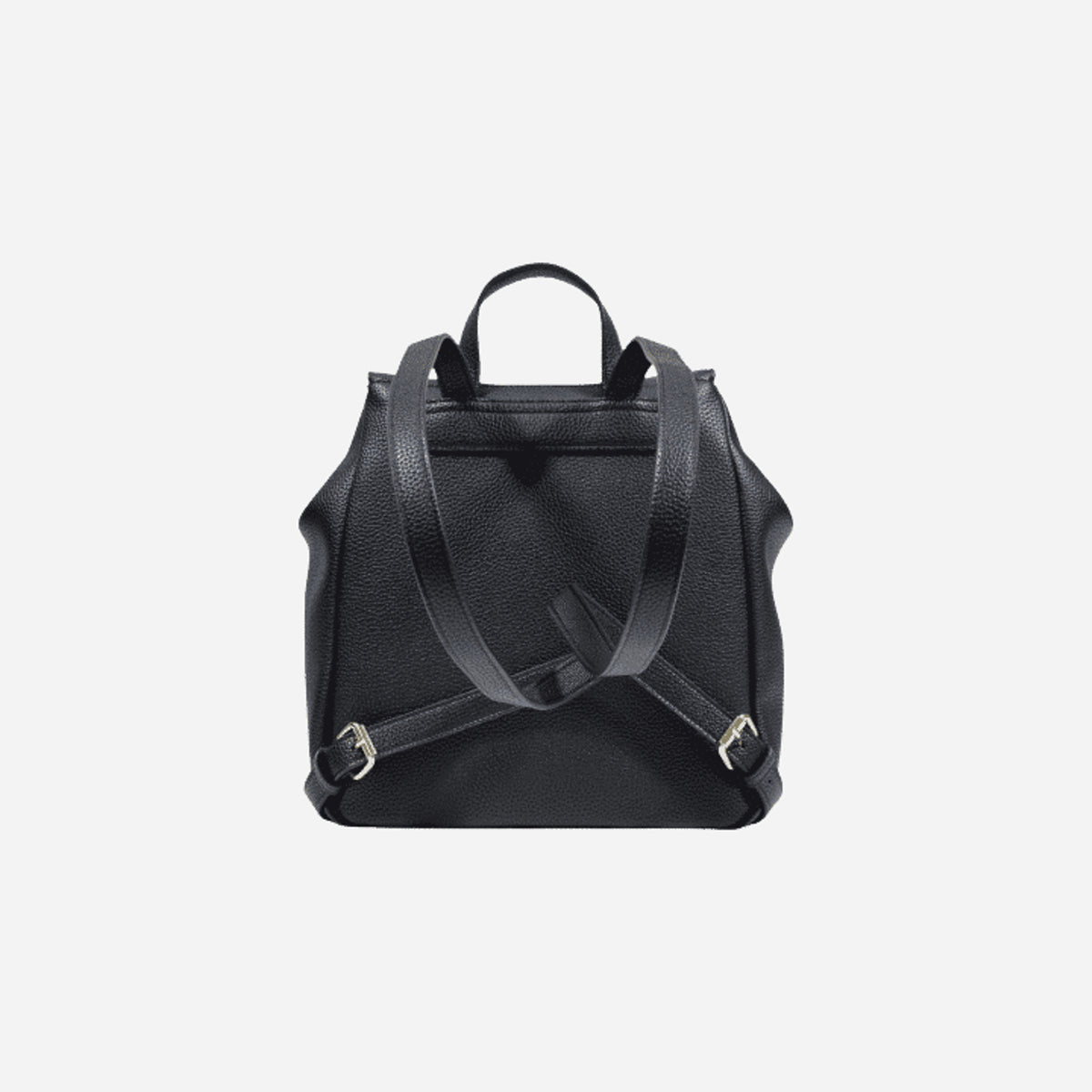 ARMANI EXCHANGE Zaino compatto effetto pelle BLACK 