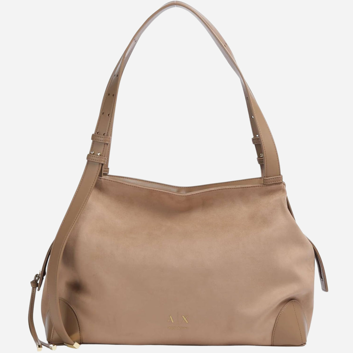 ARMANI EXCHANGE Marionette borsa shopping a spalla in suede MARIONETTE 