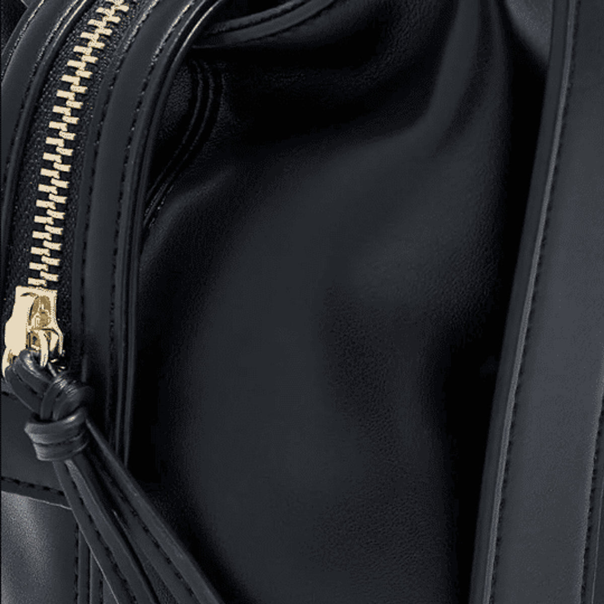 ARMANI EXCHANGE Borsa a spalla in ecopelle BLACK 
