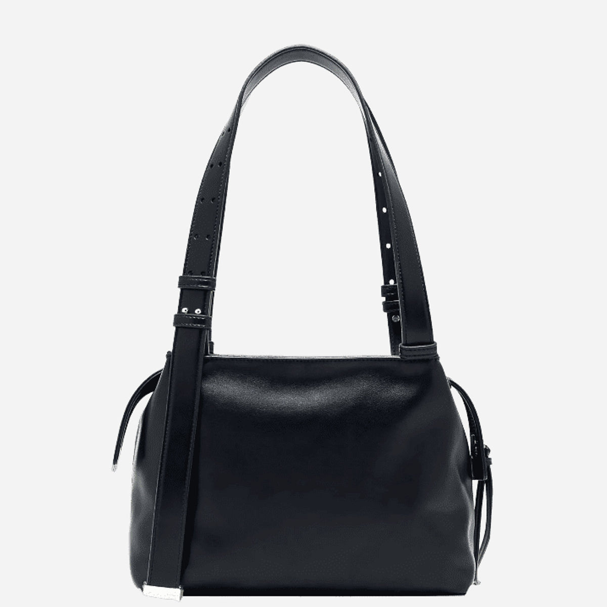 ARMANI EXCHANGE Borsa a spalla in ecopelle BLACK 