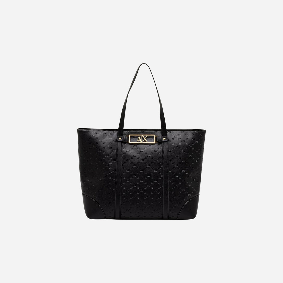 ARMANI EXCHANGE Borsa shopper grande a spalla BLACK 