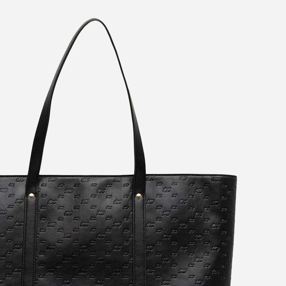 ARMANI EXCHANGE Borsa shopper grande a spalla BLACK 
