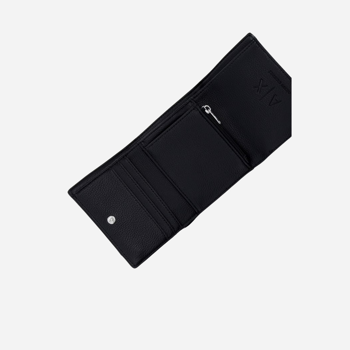 ARMANI EXCHANGE Portafoglio piccolo similpelle BLACK 