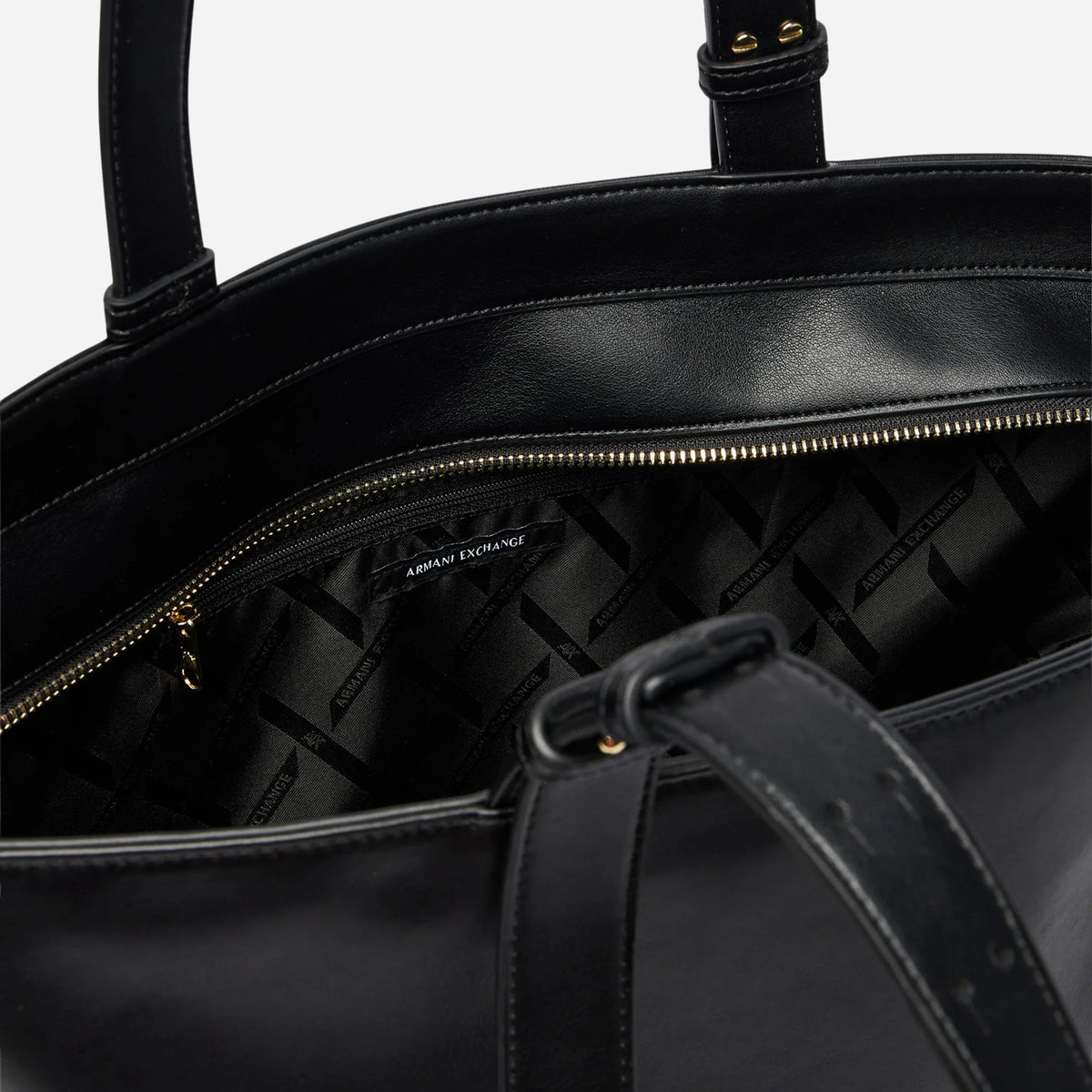 ARMANI EXCHANGE ALICE Borsa shopping a spalla BLACK 