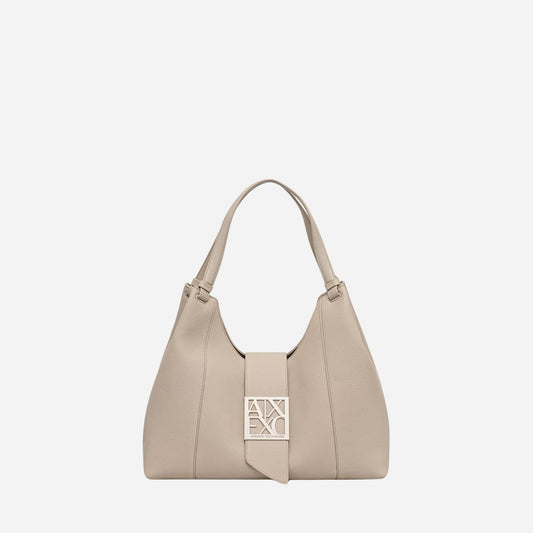 ARMANI EXCHANGE Hobo Bag a spalla SCRIPT 