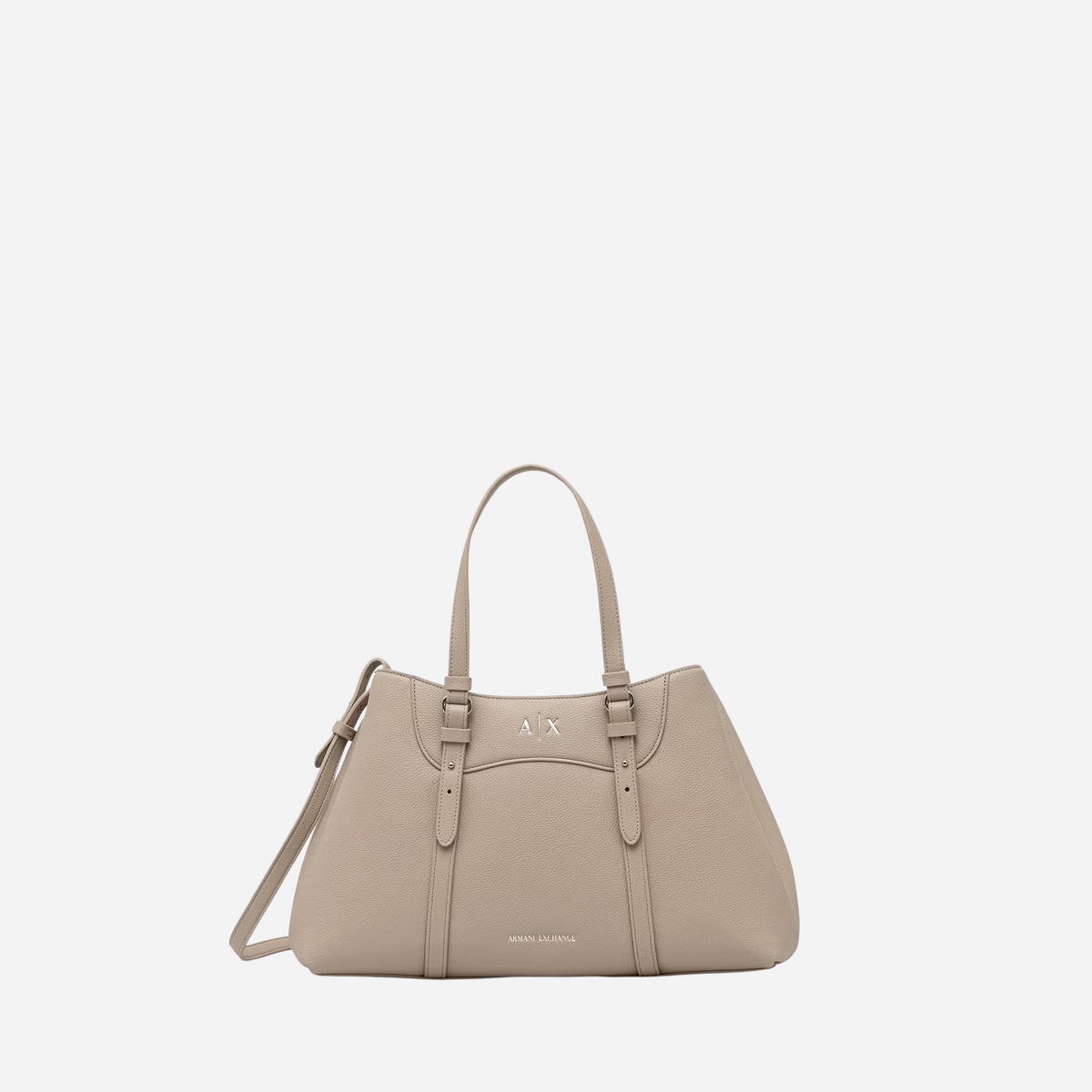 ARMANI EXCHANGE Hhopper media con maxi logo SCRIPT 
