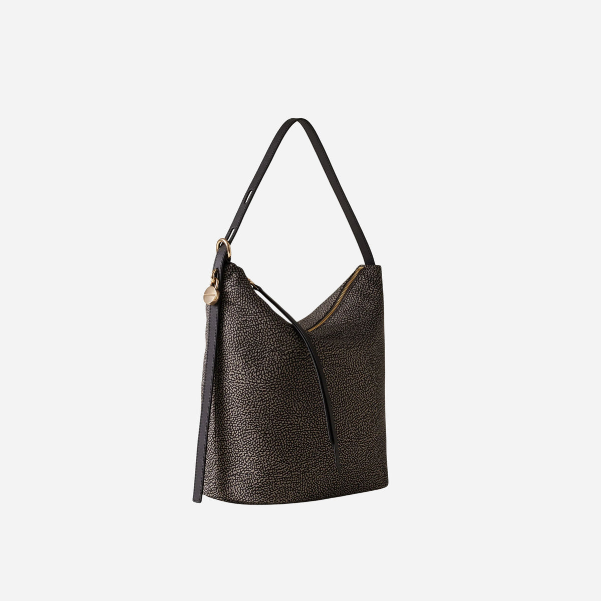 borbonese PRIVE SECCHIELLO MEDIUM CATRAME 