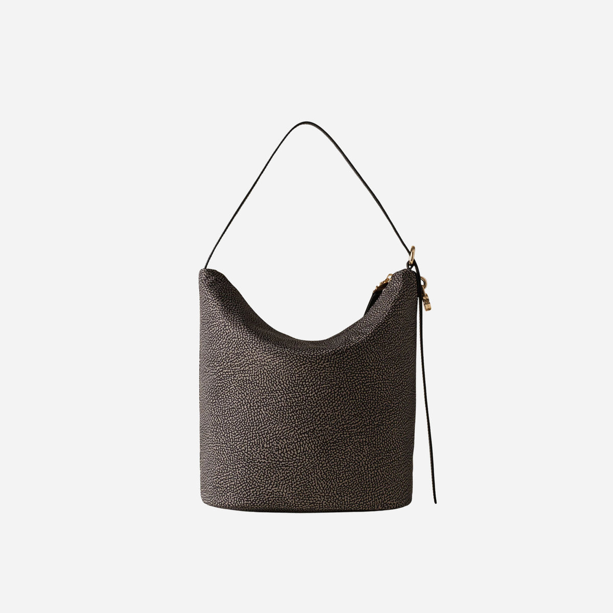 borbonese PRIVE SECCHIELLO MEDIUM CATRAME 