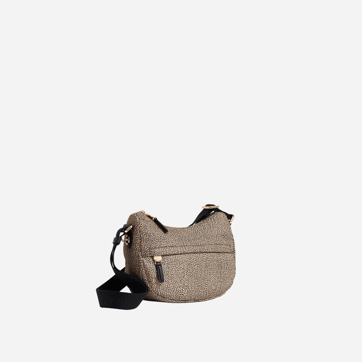 borbonese B-CLUB LUNA BAG MINI OP NATURALE/NERO 