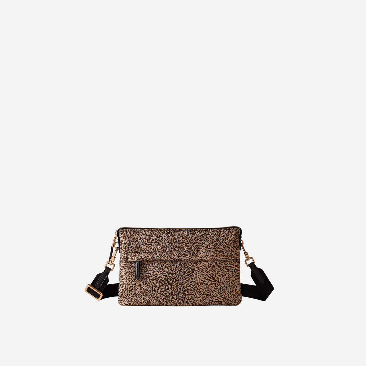 borbonese BORSA CROSS OVER OP NATURALE/NERO 