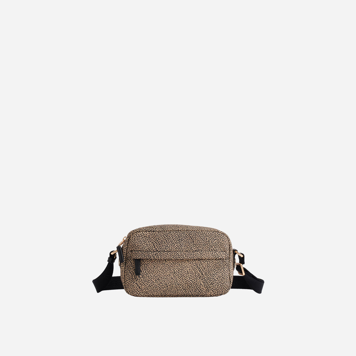 borbonese BORSA CAMERA CASE SMALL OP NATURALE/NERO 