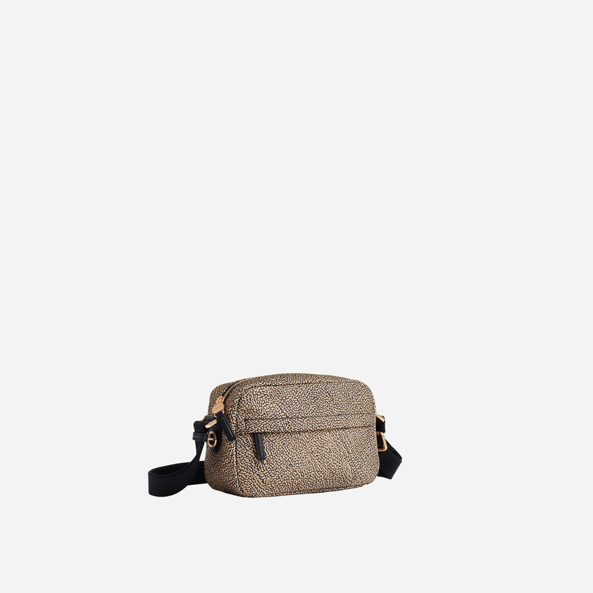 borbonese BORSA CAMERA CASE SMALL OP NATURALE/NERO 