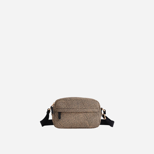 borbonese B-CLUB Mini Bag a tracolla OP NATURALE/NERO 