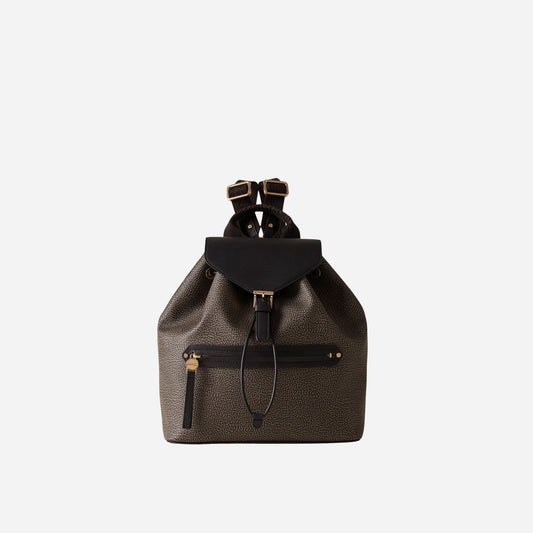 borbonese URBAN ZAINO MEDIUM Carbone 