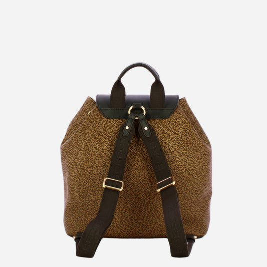 borbonese URBAN ZAINO MEDIUM op naturale 