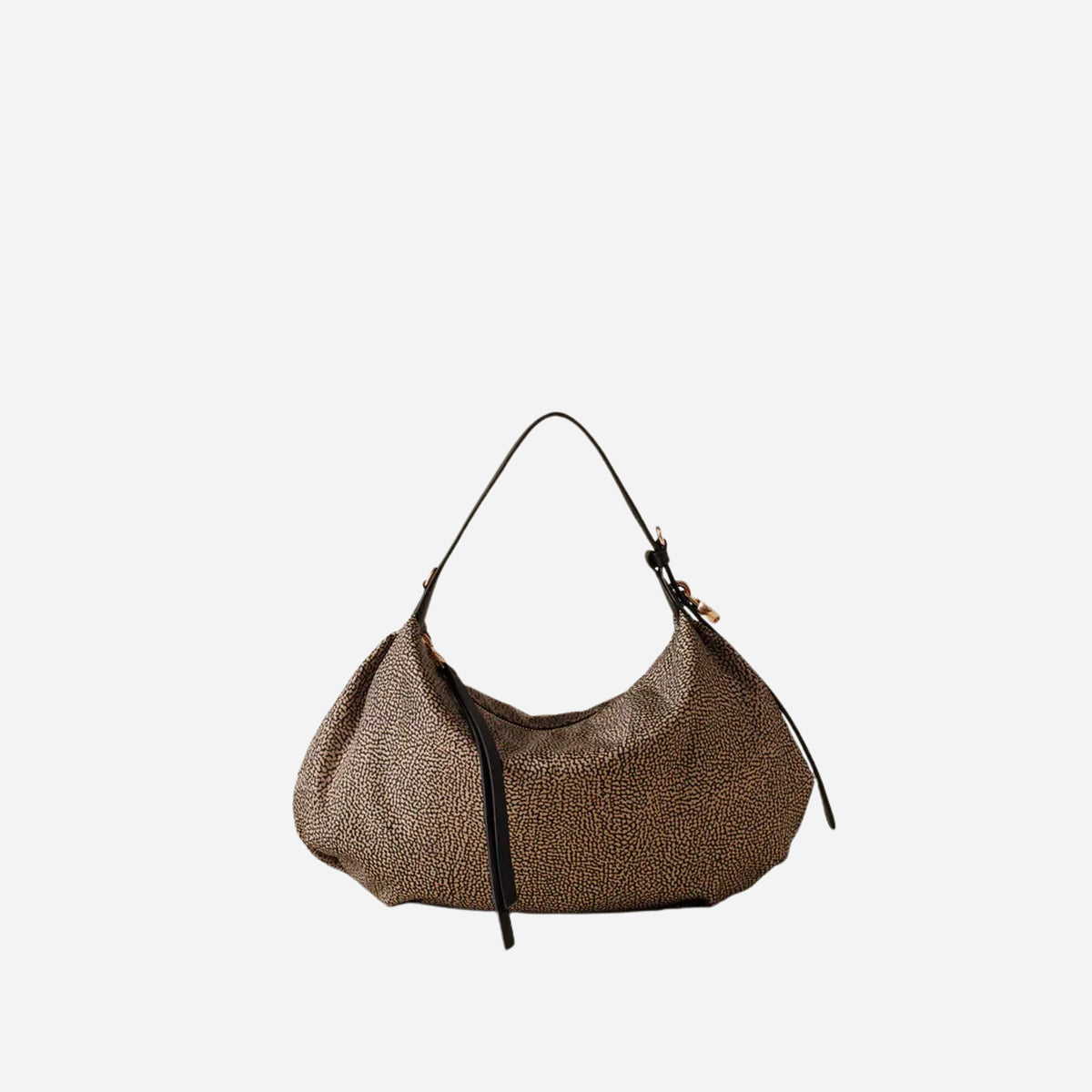 borbonese PRIVE Borsa a spalla, con tracolla OP NATURALE/NERO 