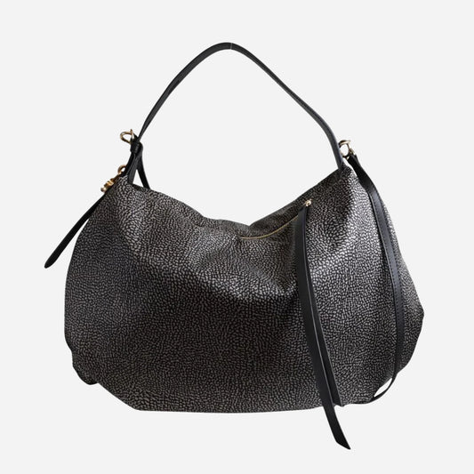 borbonese PRIVE L Borsa a spalla, con tracolla CATRAME 
