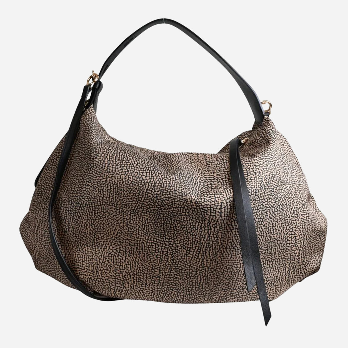 borbonese PRIVE L Borsa a spalla, con tracolla OP NATURALE/NERO 