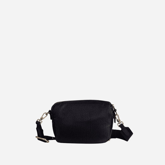 borbonese MARSUPI MINI DARK BLACK 