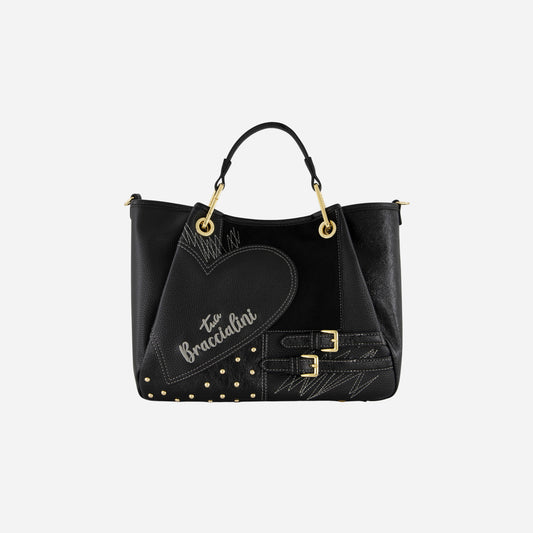 Braccialini BORSA BRACCIALINI AMY PATCHWORK POLISYNT Nero 
