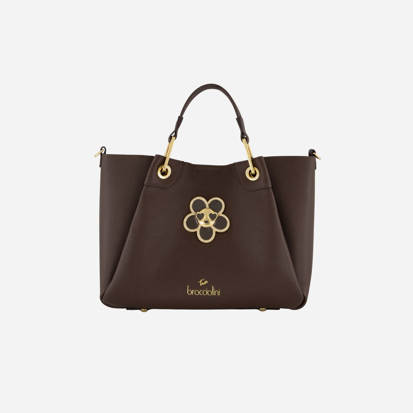 Braccialini BORSA BRACCIALINI AMY BIJOUX POLISYNT Cioccolato 
