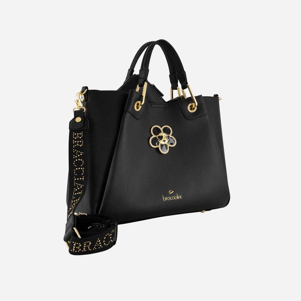Braccialini BORSA BRACCIALINI AMY BIJOUX POLISYNT Nero 