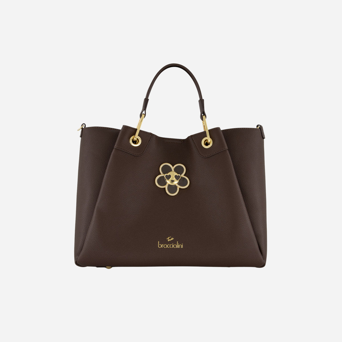 Braccialini BORSA BRACCIALINI AMY BIJOUX POLISYNT Cioccolato 