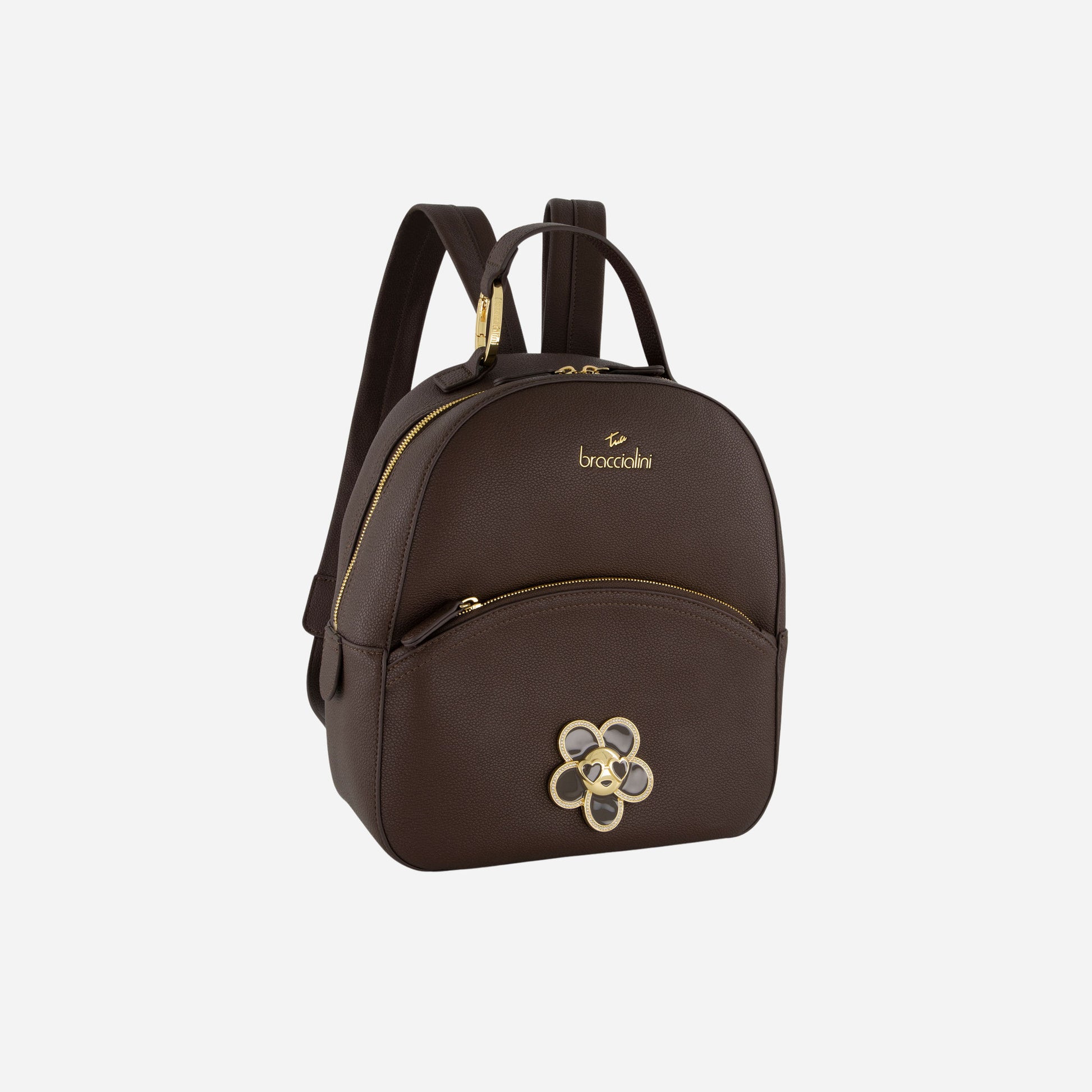 Braccialini BORSA BRACCIALINI AMY BIJOUX POLISYNT Cioccolato 