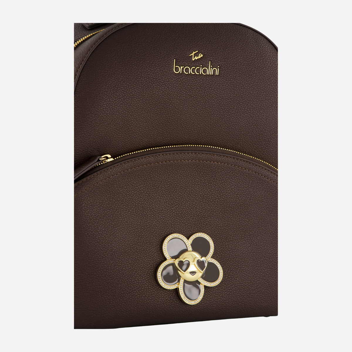 Braccialini BORSA BRACCIALINI AMY BIJOUX POLISYNT Cioccolato 