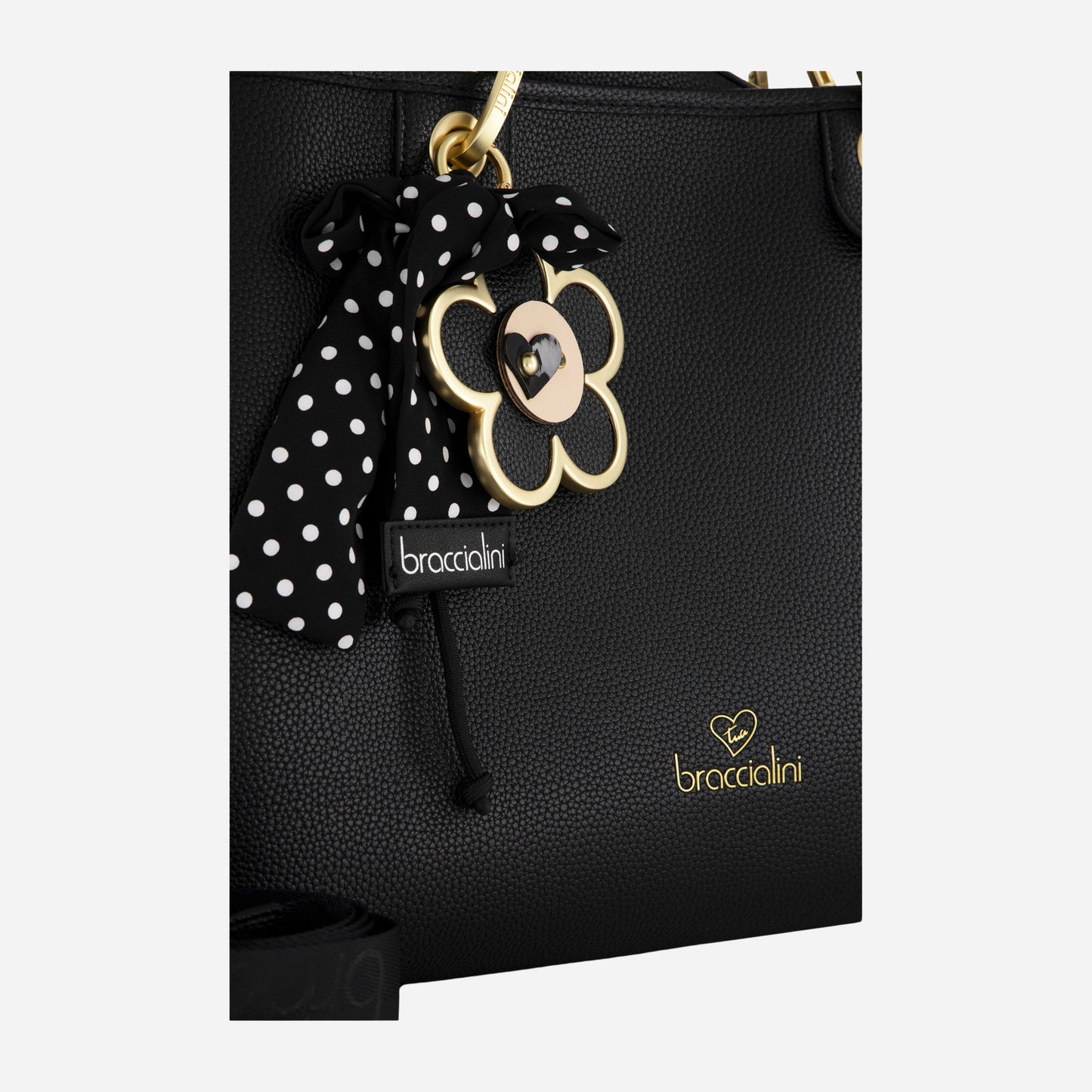 Braccialini BORSA BRACCIALINI BETH POLISYNT Nero 