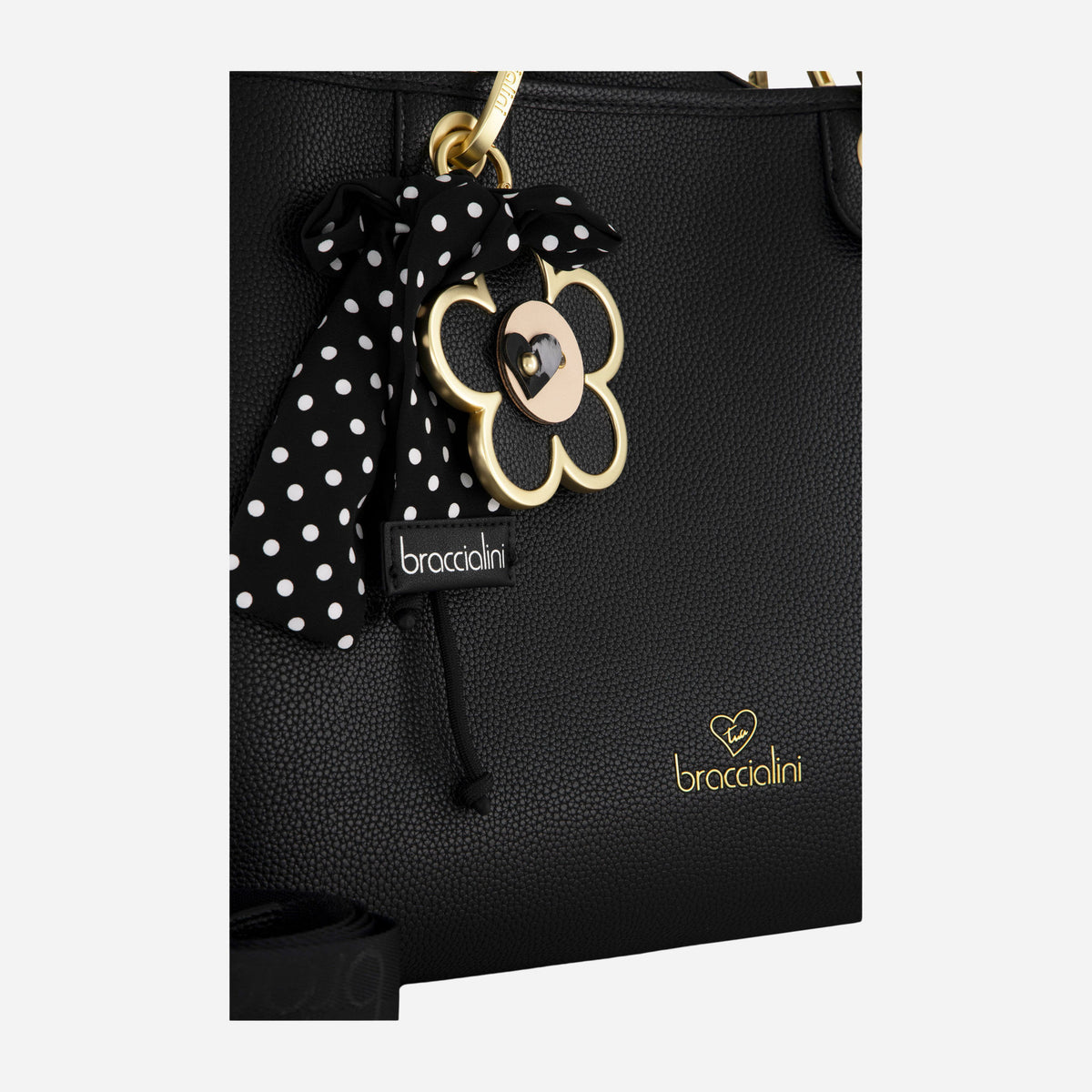 Braccialini BORSA BRACCIALINI BETH POLISYNT Nero 