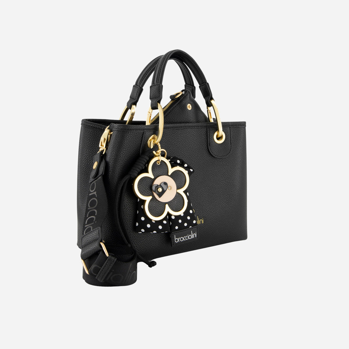 Braccialini BORSA BRACCIALINI BETH POLISYNT Nero 