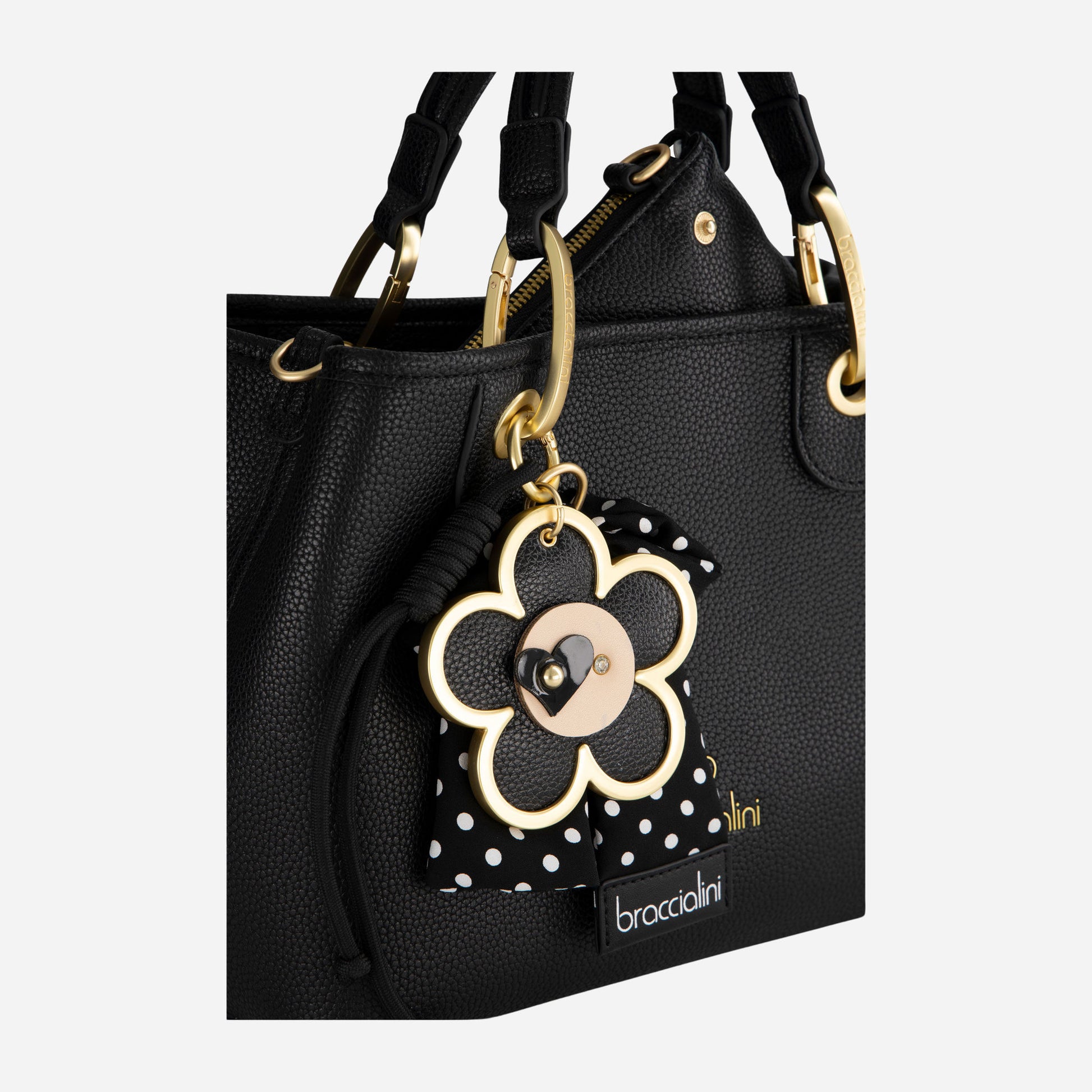 Braccialini BORSA BRACCIALINI BETH POLISYNT Nero 