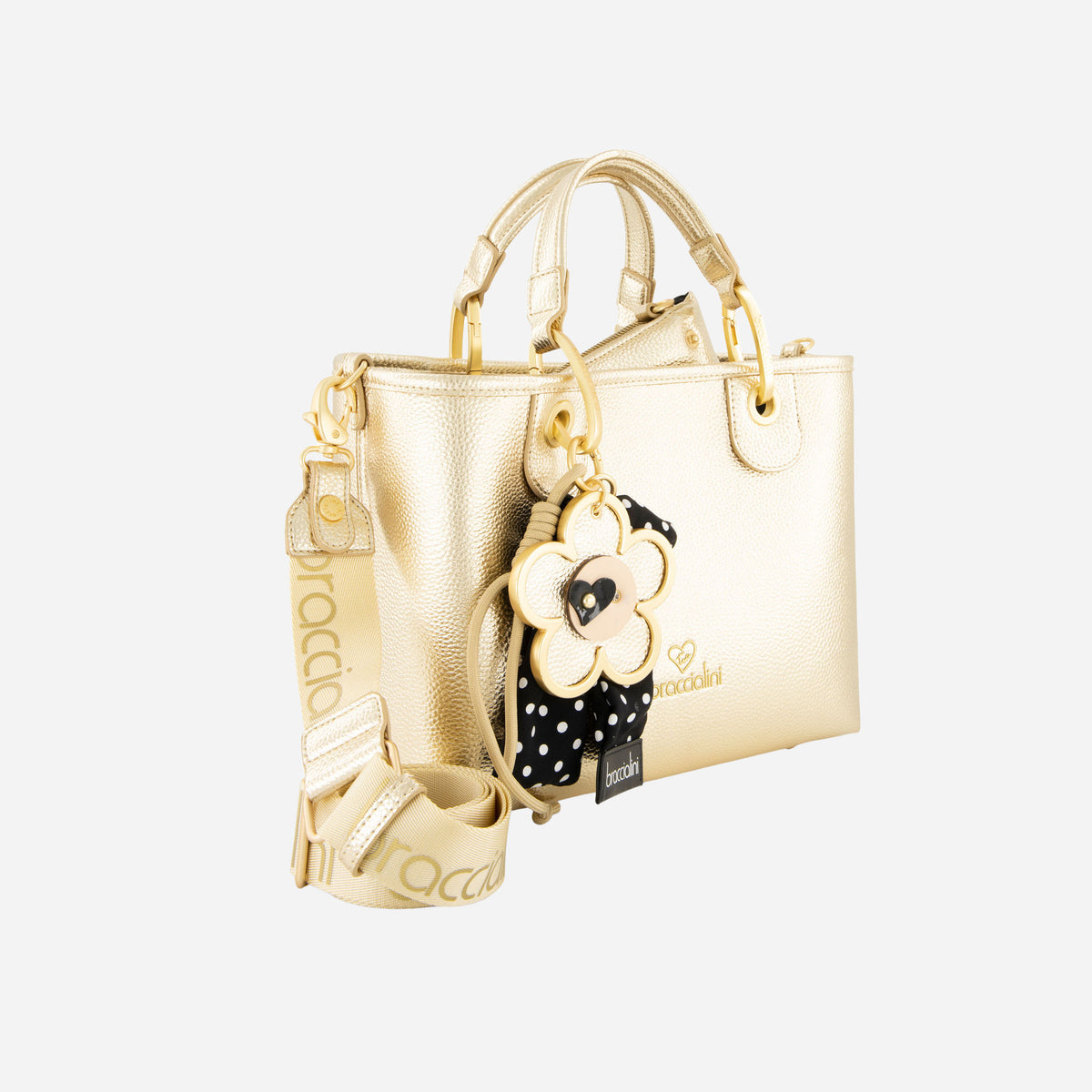 Braccialini BORSA BRACCIALINI BETH POLISYNT Oro 