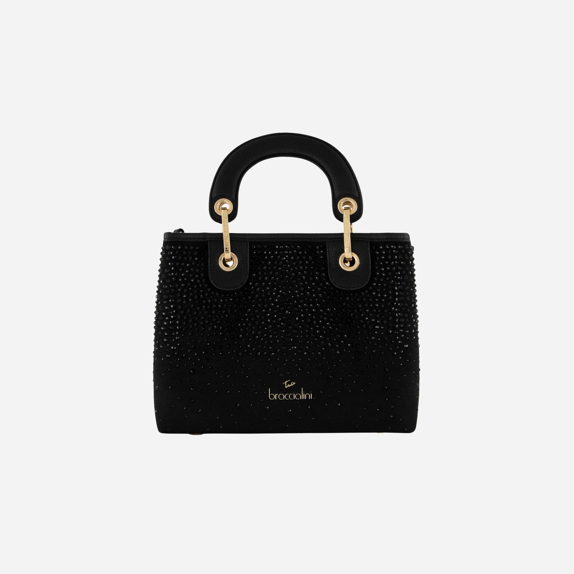 Braccialini BORSA BRACCIALINI BETH STRASS POLISYNT Nero 