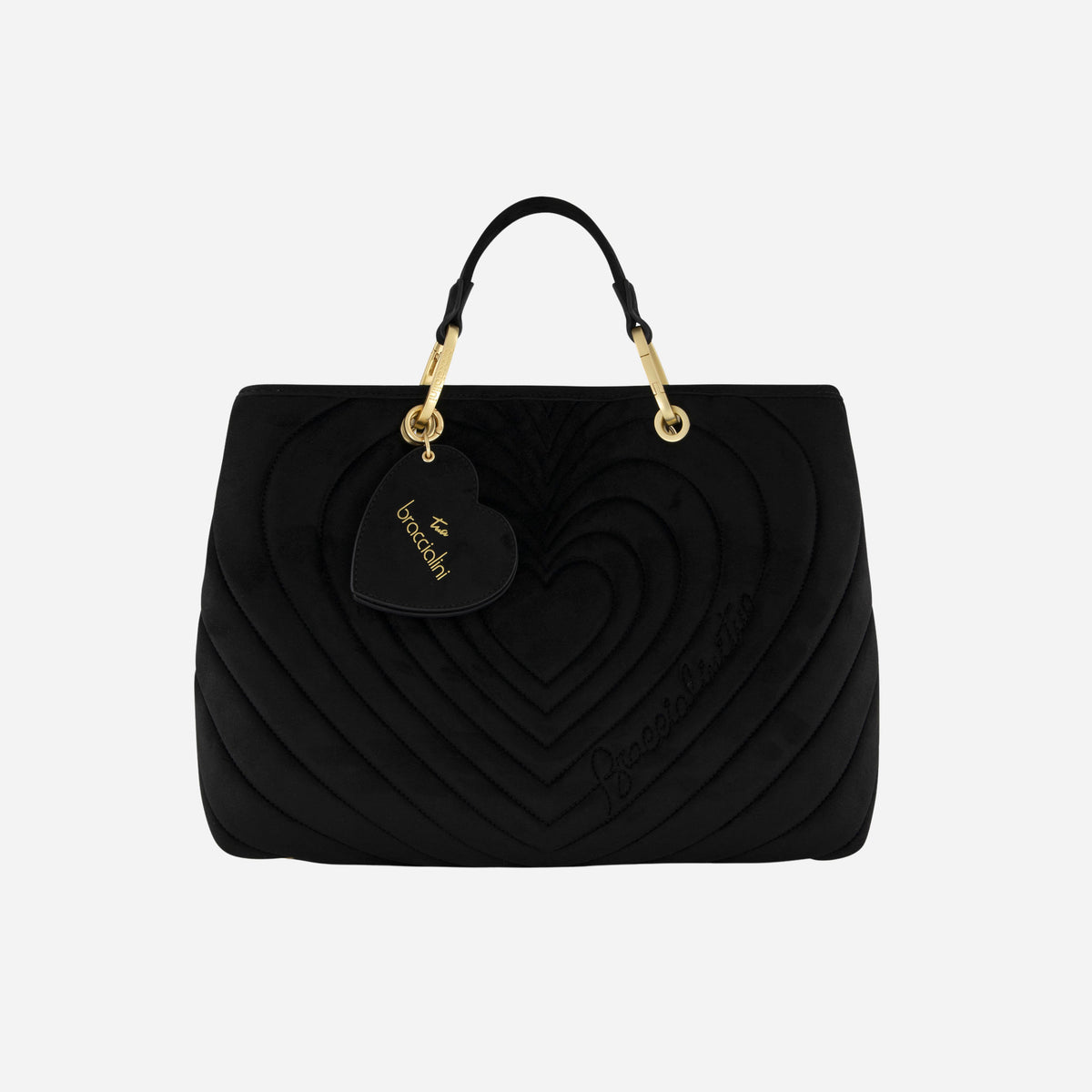 Braccialini BORSA BRACCIALINI BETH MATELASSE' POLISYNT Nero 