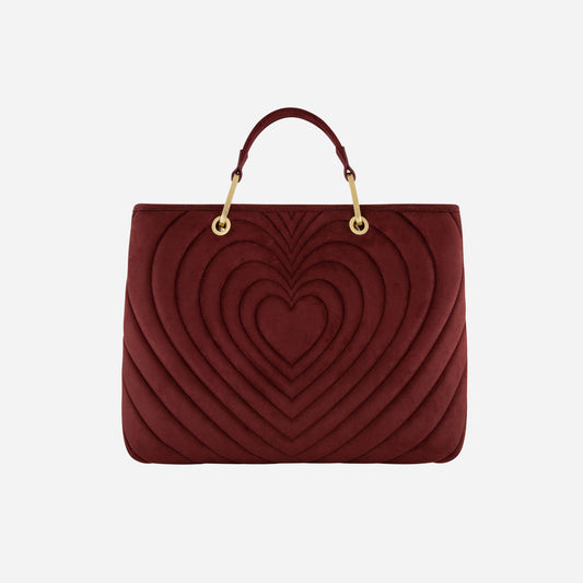 Braccialini BORSA BRACCIALNI BETH MATELASSE' POLYSINT VINACCIA 