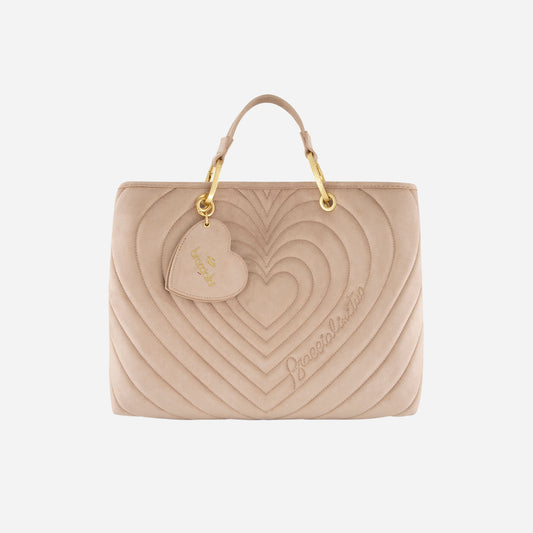Braccialini BORSA BRACCIALINI BETH MATELASSE' Cipria 