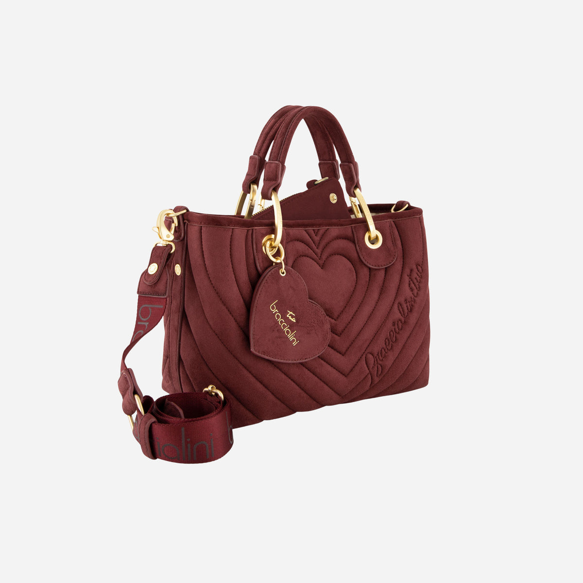 Braccialini BORSA BRACCIALINI BETH MATELASSE' VINACCIA 